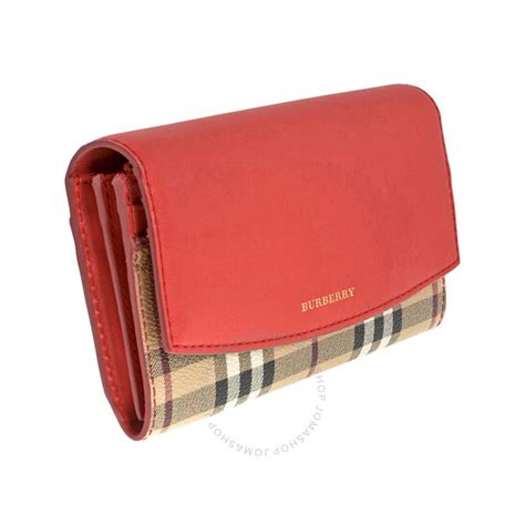 burberry porter continental handbag|Burberry Porter Haymarket Check and Coral Red Leather .